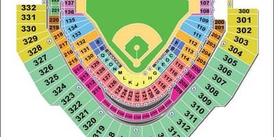 नक्शे के diamondbacks स्टेडियम